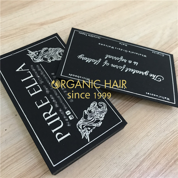 Luxury custom cheap hair business card service X187